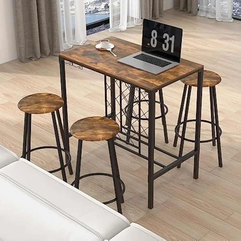 5-Piece Dining Room Table Set, Multifunctional Kitchen Dinette Set of 5, 51" L X 27.5" W Table & Chair Set for 5, Rectangular G
5-Piece Dining Room Table Set, Multifunctional Kitchen Dinette Set of 5, 51" L X 27.5" W Table & Chair Set for 5, Rectangular G
