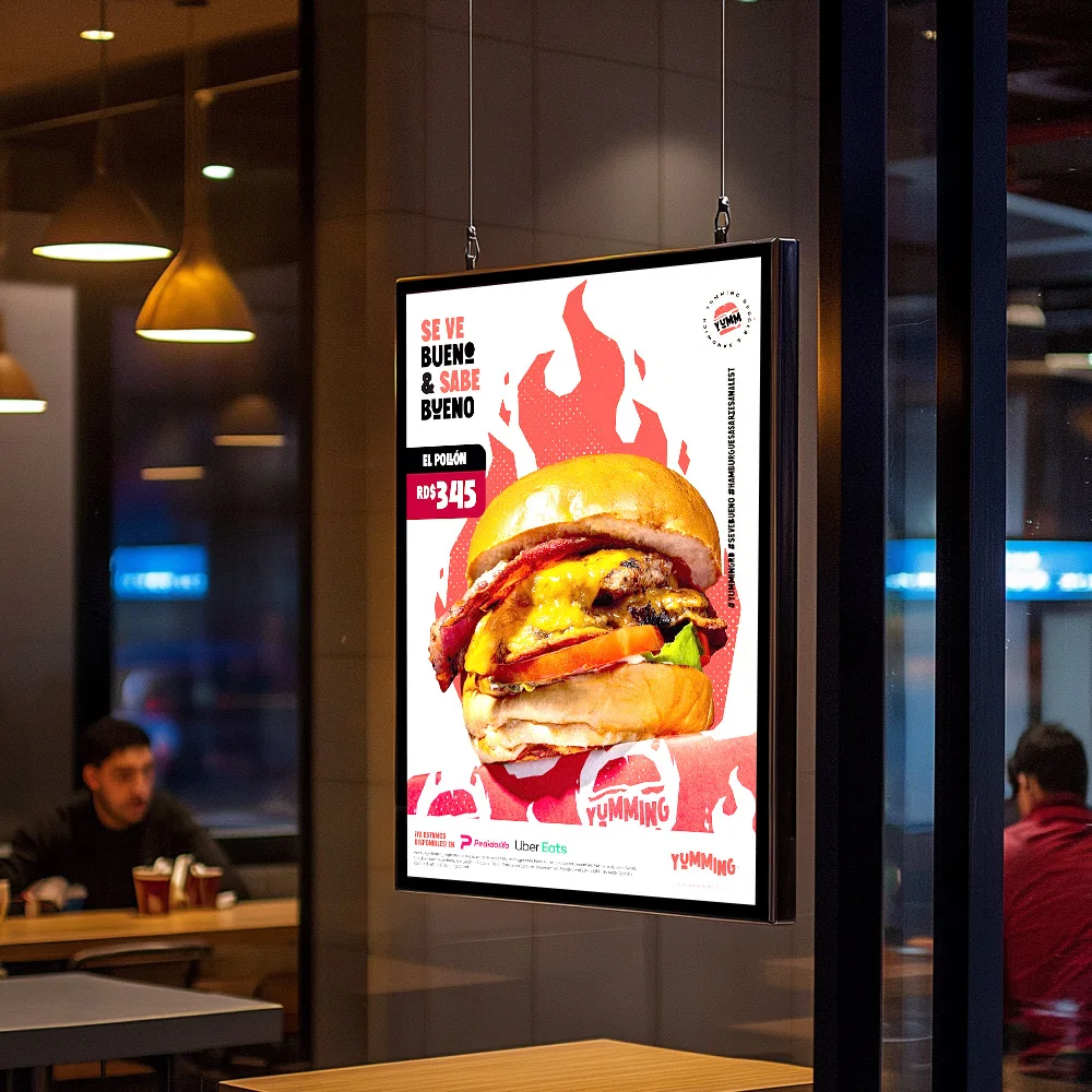 55 65 Inch Indoor High Brightness Ceiling Hanging Advertising Single Side Digital Signage Window Lcd Display Screen
55 65 Inch Indoor High Brightness Ceiling Hanging Advertising Single Side Digital Signage Window Lcd Display Screen