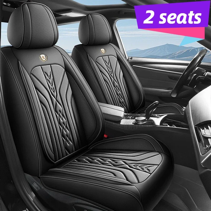 2PCS Universal Front Car Seat Covers Premium Nappa Leather Full Coverage All-Season Comfort Wear-Resistant Fits Most Car Front
2PCS Universal Front Car Seat Covers Premium Nappa Leather Full Coverage All-Season Comfort Wear-Resistant Fits Most Car Front