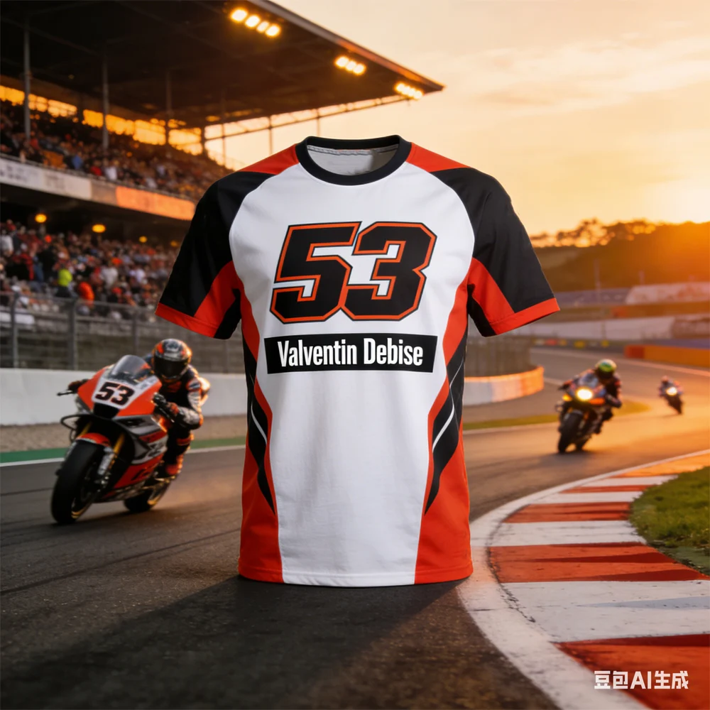 AI-generated Debise 53 Racing Quick-drying T-Shirt Rider Motorbike Casual Breathable Motorcycle Tee Tops For Moto Unisex Fans
AI-generated Debise 53 Racing Quick-drying T-Shirt Rider Motorbike Casual Breathable Motorcycle Tee Tops For Moto Unisex Fans