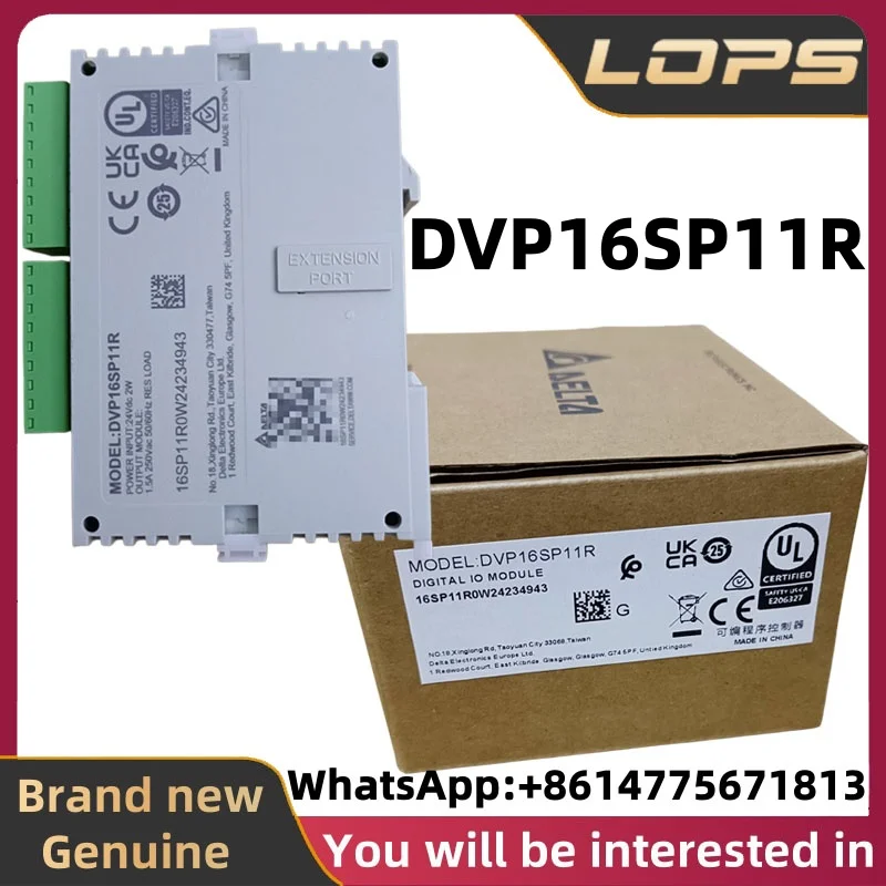 DVP16SP11R brand new original Delta PLC expansion module, available in stock, welcome to inquire.
DVP16SP11R brand new original Delta PLC expansion module, available in stock, welcome to inquire.