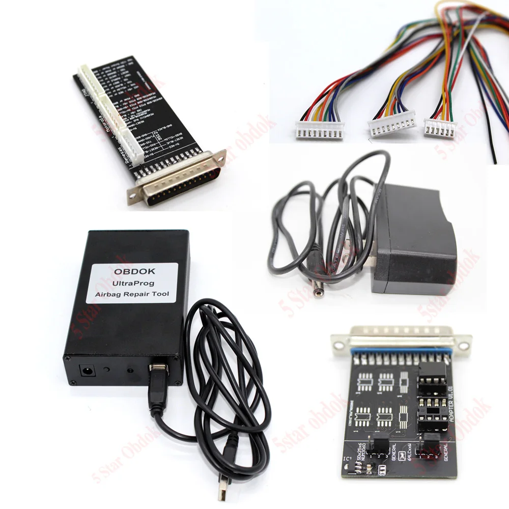 OBDOK Ultraprog SRS Programmer Smartprog Read Write Dataflash Eeprom Microcontroller ForAirbags Reset Tools Control Module Rese
OBDOK Ultraprog SRS Programmer Smartprog Read Write Dataflash Eeprom Microcontroller ForAirbags Reset Tools Control Module Rese