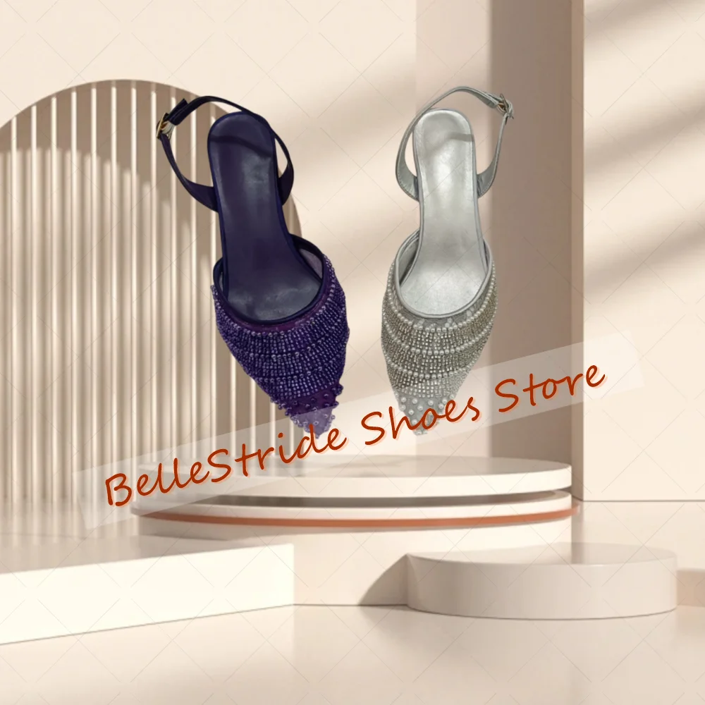 Silver Pointed Toe Lady crystals Sandals Buckle Strap Women Shoes Thin High Heels Party Banquet Dating 2025 Zapatos Para Mujere
Silver Pointed Toe Lady crystals Sandals Buckle Strap Women Shoes Thin High Heels Party Banquet Dating 2025 Zapatos Para Mujere