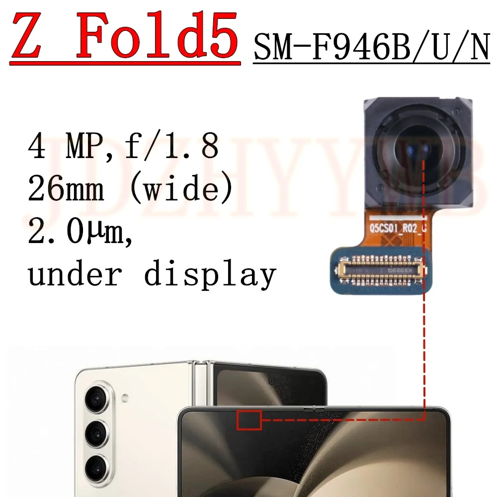 Фронтальная и задняя камеры для Samsung Galaxy Z Fold5 Fold 5 F946B/N/U, модуль основной камеры, гибкий кабель
Фронтальная и задняя камеры для Samsung Galaxy Z Fold5 Fold 5 F946B/N/U, модуль основной камеры, гибкий кабель