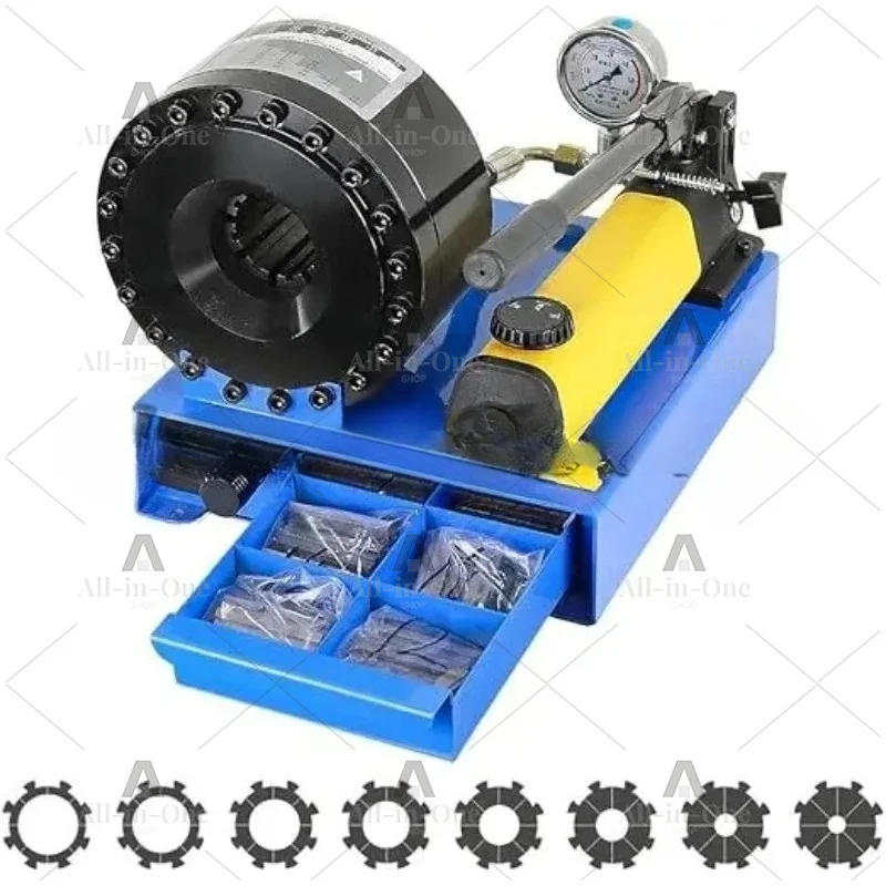 Suitable for Portable Crimper with 8 Die Sets Manual Hydraulic Crimper Hose Crimping Tool
Suitable for Portable Crimper with 8 Die Sets Manual Hydraulic Crimper Hose Crimping Tool