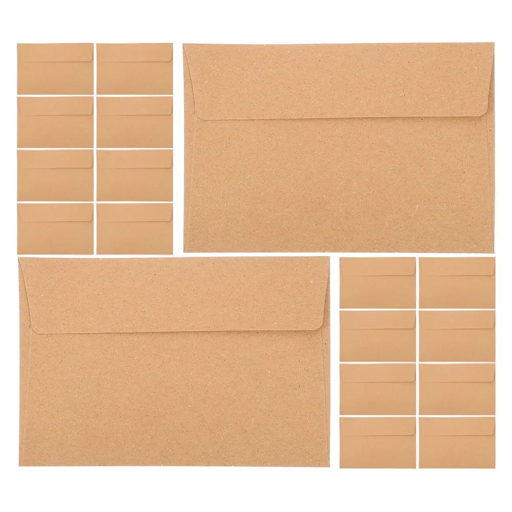 30Pcs Invitation Self Decorative Envelope Adhesive Business Photo Storage Photo Mini Ticket Paper Brown Envelope
30Pcs Invitation Self Decorative Envelope Adhesive Business Photo Storage Photo Mini Ticket Paper Brown Envelope