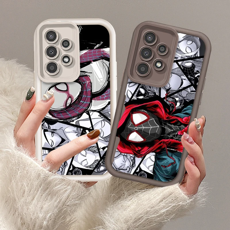 Avengers SpiderMan Luxury For Samsung A73 A71 A54 A53 A52 A51 A33 A32 A21S A14 A13 A12 A03 A04 A05 5G Eye Ladder Cover
Avengers SpiderMan Luxury For Samsung A73 A71 A54 A53 A52 A51 A33 A32 A21S A14 A13 A12 A03 A04 A05 5G Eye Ladder Cover