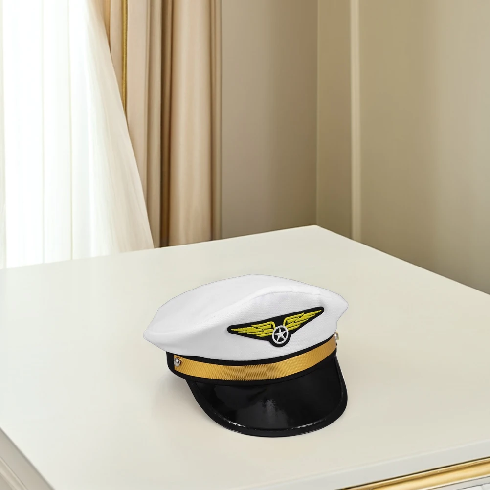 2 Pcs Pilot Hat Airline Costume Captain Uniform Cosplay Cloth Creative Adults Birthday
2 Pcs Pilot Hat Airline Costume Captain Uniform Cosplay Cloth Creative Adults Birthday
