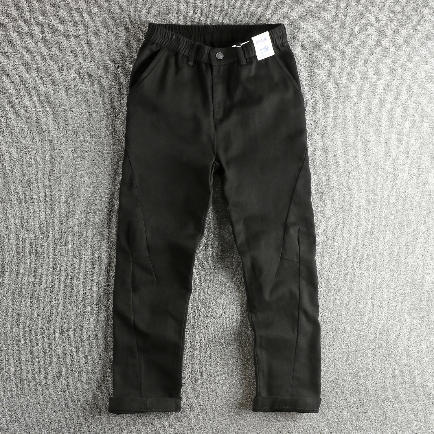 Slimming Black Denim Jeans Men's Loose Straight Leg Cotton Fabric Tapered Jeans Casual Wear Spring Autumn mid Waist Zipper Fly
Slimming Black Denim Jeans Men's Loose Straight Leg Cotton Fabric Tapered Jeans Casual Wear Spring Autumn mid Waist Zipper Fly