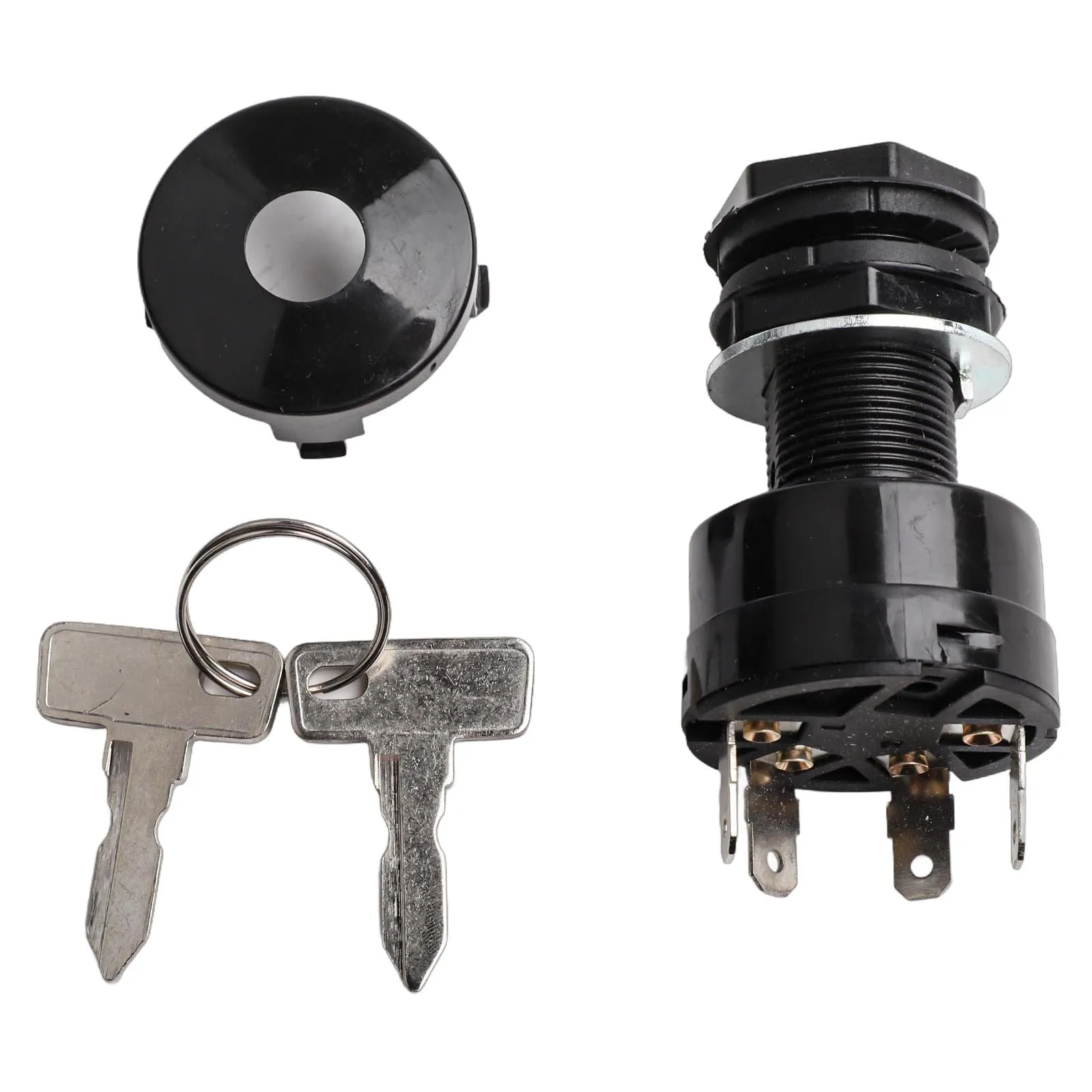 Ignition Key Switch Designed to Replace OE# 1025151 01 in All Compatible For Club Cars from 2004 Onward Includes Two Keys
Ignition Key Switch Designed to Replace OE# 1025151 01 in All Compatible For Club Cars from 2004 Onward Includes Two Keys