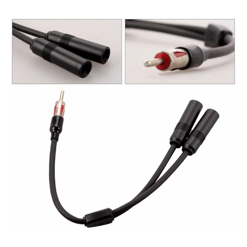 New-Antenna 1 Male To 2 Female Extension Cable Multifunctional Car Antenna Adapter 1 In 2 Antenna Radio Conversion Antenna
New-Antenna 1 Male To 2 Female Extension Cable Multifunctional Car Antenna Adapter 1 In 2 Antenna Radio Conversion Antenna