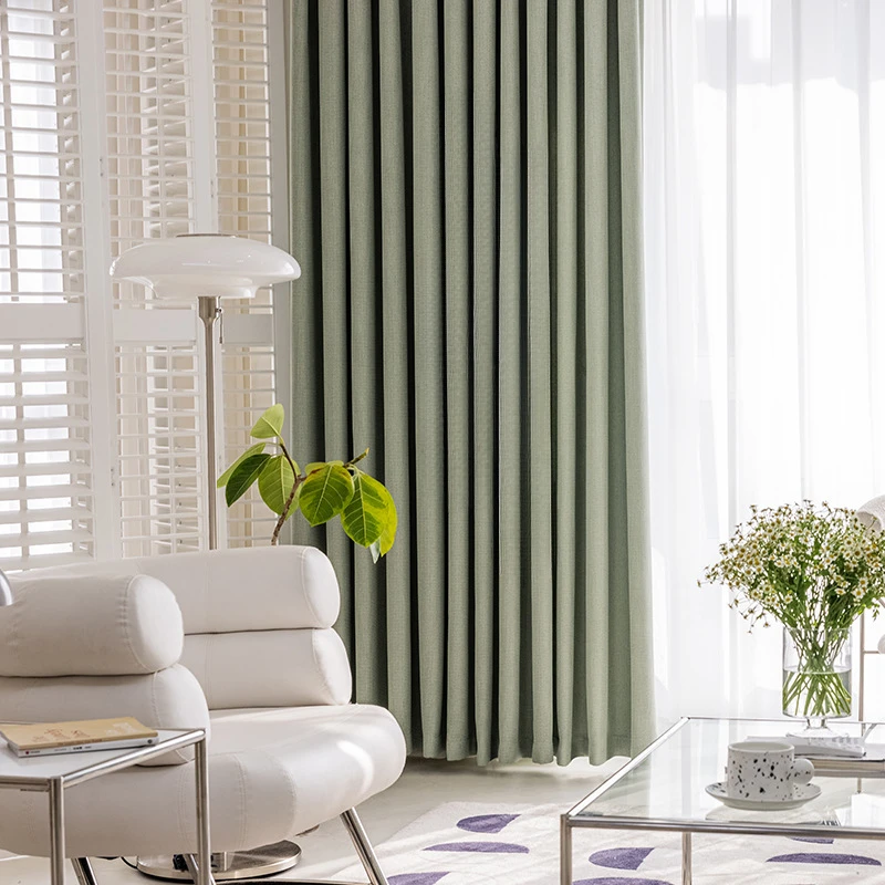Japanese Light Luxury Cotton Linen Thickened Curtains Modern Elegant Printed Shading Curtains for Living Room Bedroom Bookroom
Japanese Light Luxury Cotton Linen Thickened Curtains Modern Elegant Printed Shading Curtains for Living Room Bedroom Bookroom