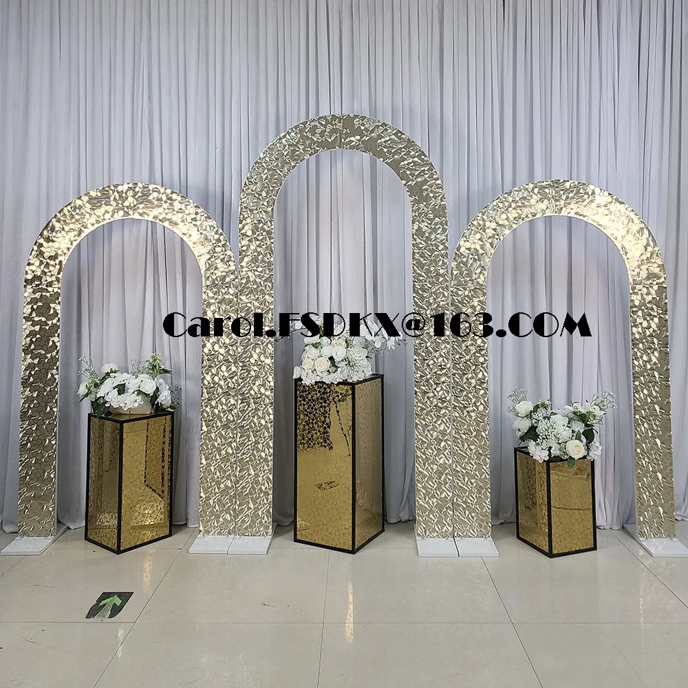 FSDKX New Style 3PCS Metal Stage Arch Backdrop Design Panel Party Backdrop Stands Frames For Party Decorations
FSDKX New Style 3PCS Metal Stage Arch Backdrop Design Panel Party Backdrop Stands Frames For Party Decorations