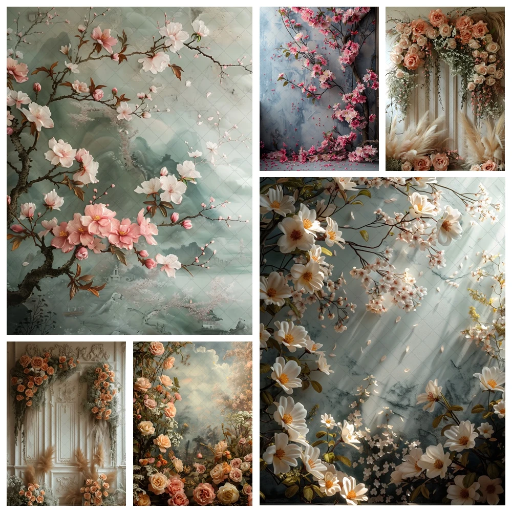 Wedding Photo Studio Photography Background Overhanging Curtain Background Bohemian Pink White Flowers Birthday Party Banner
Wedding Photo Studio Photography Background Overhanging Curtain Background Bohemian Pink White Flowers Birthday Party Banner