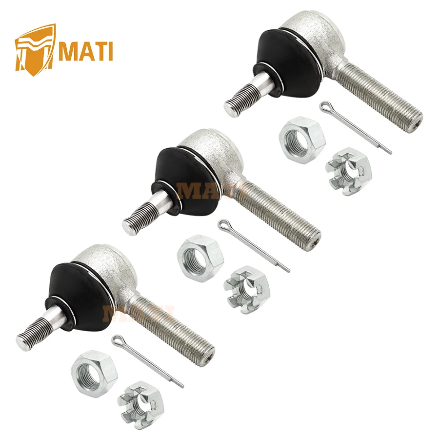 Golf Cart Tie Rod End Set 7539 7540 for Club Car DS 1976-2008 Include 2 Left 1 Right Thread Ball Joint Kit
Golf Cart Tie Rod End Set 7539 7540 for Club Car DS 1976-2008 Include 2 Left 1 Right Thread Ball Joint Kit