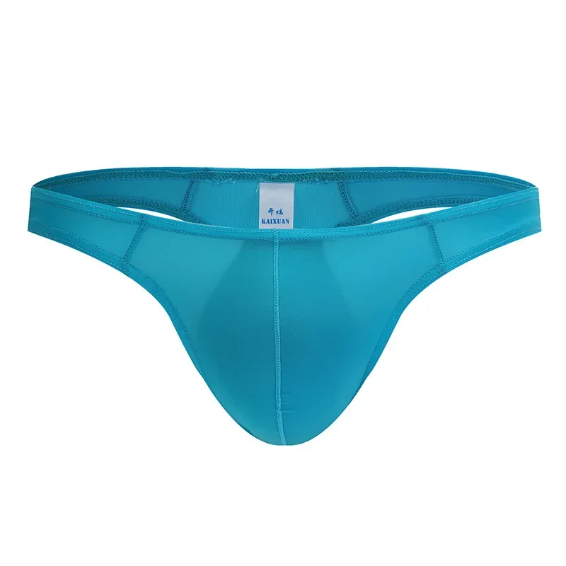 Men's T Back Thong Gays Low-rise U Convex Pouch G-string Summer Ice Silk Ulta-thin Transparent Elastic Quick Dry Cool Feel Tanga
Men's T Back Thong Gays Low-rise U Convex Pouch G-string Summer Ice Silk Ulta-thin Transparent Elastic Quick Dry Cool Feel Tanga