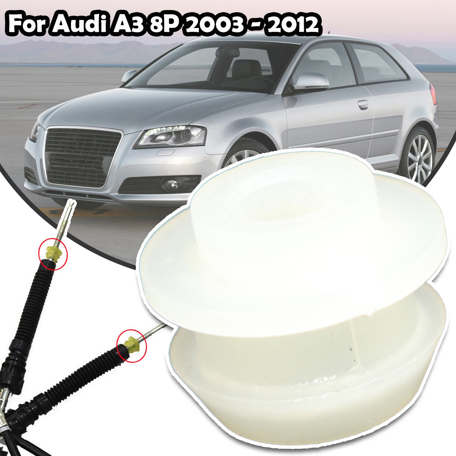 For Audi A3 8P Car Manual Gearbox Shift Cable Linkage Control Bush Shifter Lever Connect Rod Bushing 2003 2004 2005 2006 - 2012
For Audi A3 8P Car Manual Gearbox Shift Cable Linkage Control Bush Shifter Lever Connect Rod Bushing 2003 2004 2005 2006 - 2012