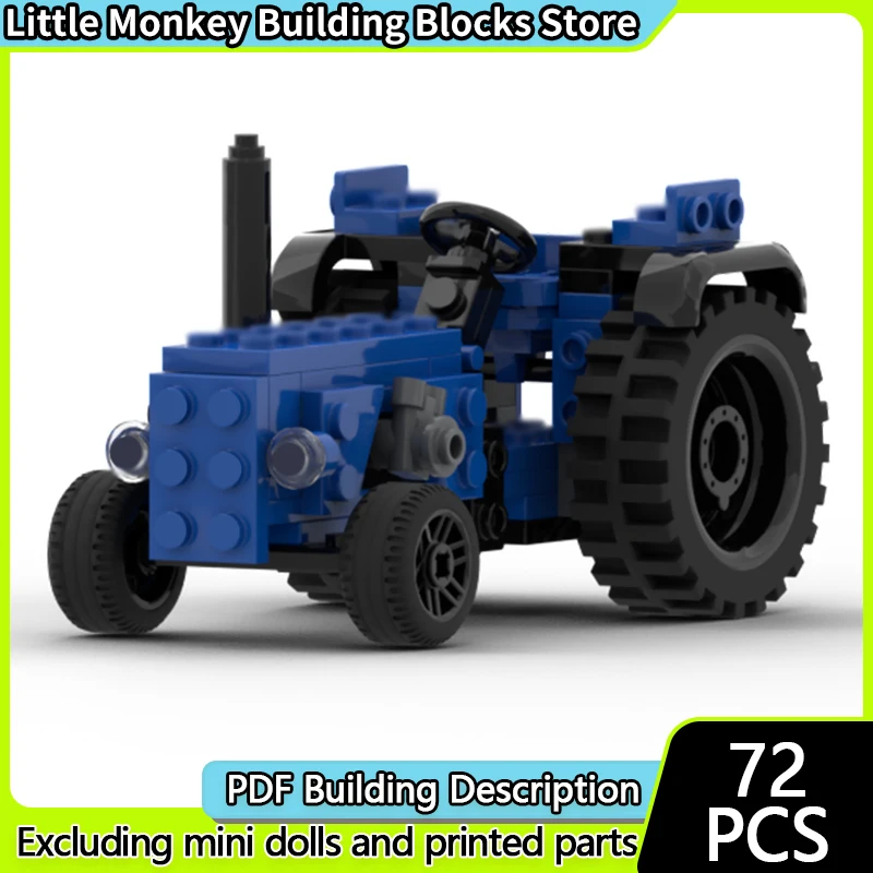 Speed Racing Car Model MOC Building Bricks Classic Blue Tractor Modular Technology Children Holiday Gifts Assemble Toys Suit
Speed Racing Car Model MOC Building Bricks Classic Blue Tractor Modular Technology Children Holiday Gifts Assemble Toys Suit