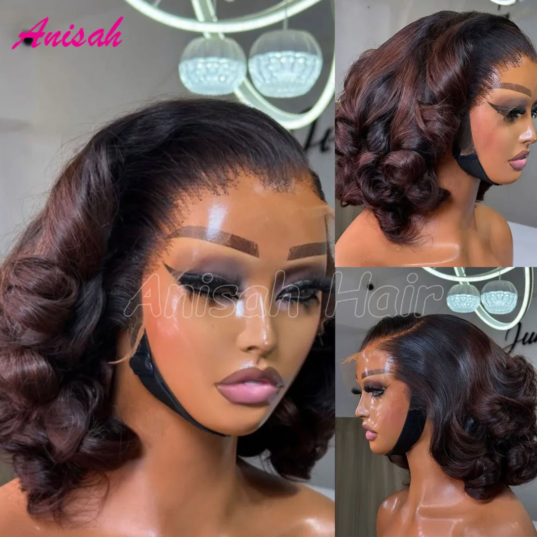 Indian Raw Hair Short Human Hair Lace Frontal Wigs Pixie Colored Ombre Human Hair Wigs For Women Glueless Lace Closure Wig
Indian Raw Hair Short Human Hair Lace Frontal Wigs Pixie Colored Ombre Human Hair Wigs For Women Glueless Lace Closure Wig