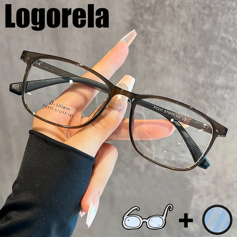 Logorela F311R Women Optical Prescription Glasses Anti-Blue Light Photochromic Eyewear Myopia Hyperopia Progressive Eyeglasses
Logorela F311R Women Optical Prescription Glasses Anti-Blue Light Photochromic Eyewear Myopia Hyperopia Progressive Eyeglasses