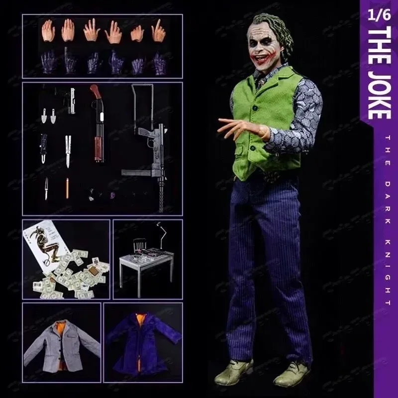 In Stock HC Hot Toys Live Action Joker Figure Comedian Performing Arts Dark Knight 1/6 Joint Collectible Model Toy
In Stock HC Hot Toys Live Action Joker Figure Comedian Performing Arts Dark Knight 1/6 Joint Collectible Model Toy