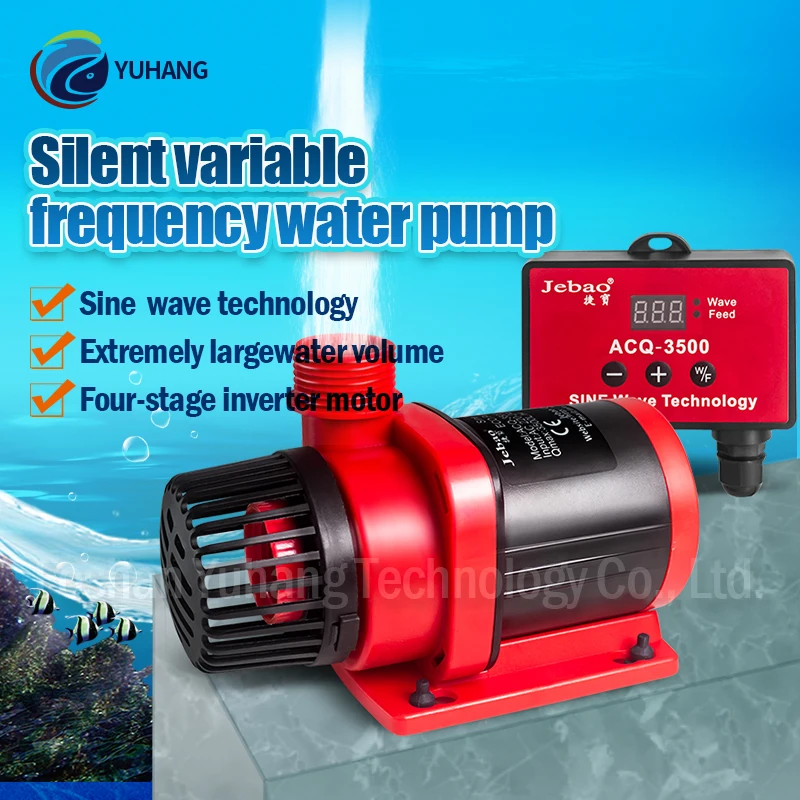 ACQ Series Jebao Intelligent Ultra-Quiet Submersible Water Pump for Small Fish Tank Variable Frequency Aquarium Supplies
ACQ Series Jebao Intelligent Ultra-Quiet Submersible Water Pump for Small Fish Tank Variable Frequency Aquarium Supplies