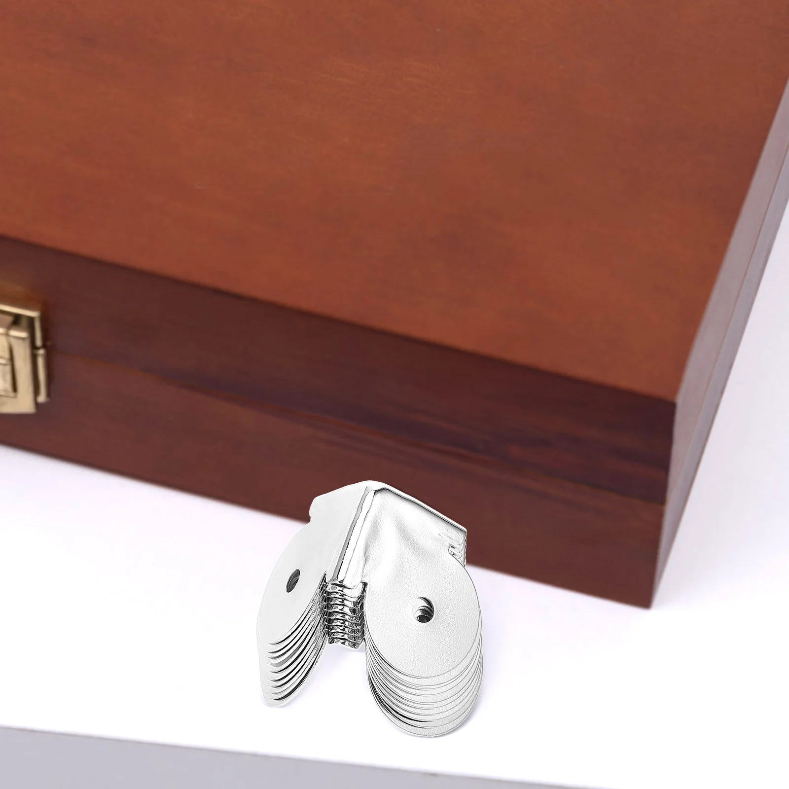 10 Pcs Metal Corner Protector for Wood Boxes Baby Furniture Cabinet Protectors Box Safety Guard Wooden Box Corner Protectors
10 Pcs Metal Corner Protector for Wood Boxes Baby Furniture Cabinet Protectors Box Safety Guard Wooden Box Corner Protectors