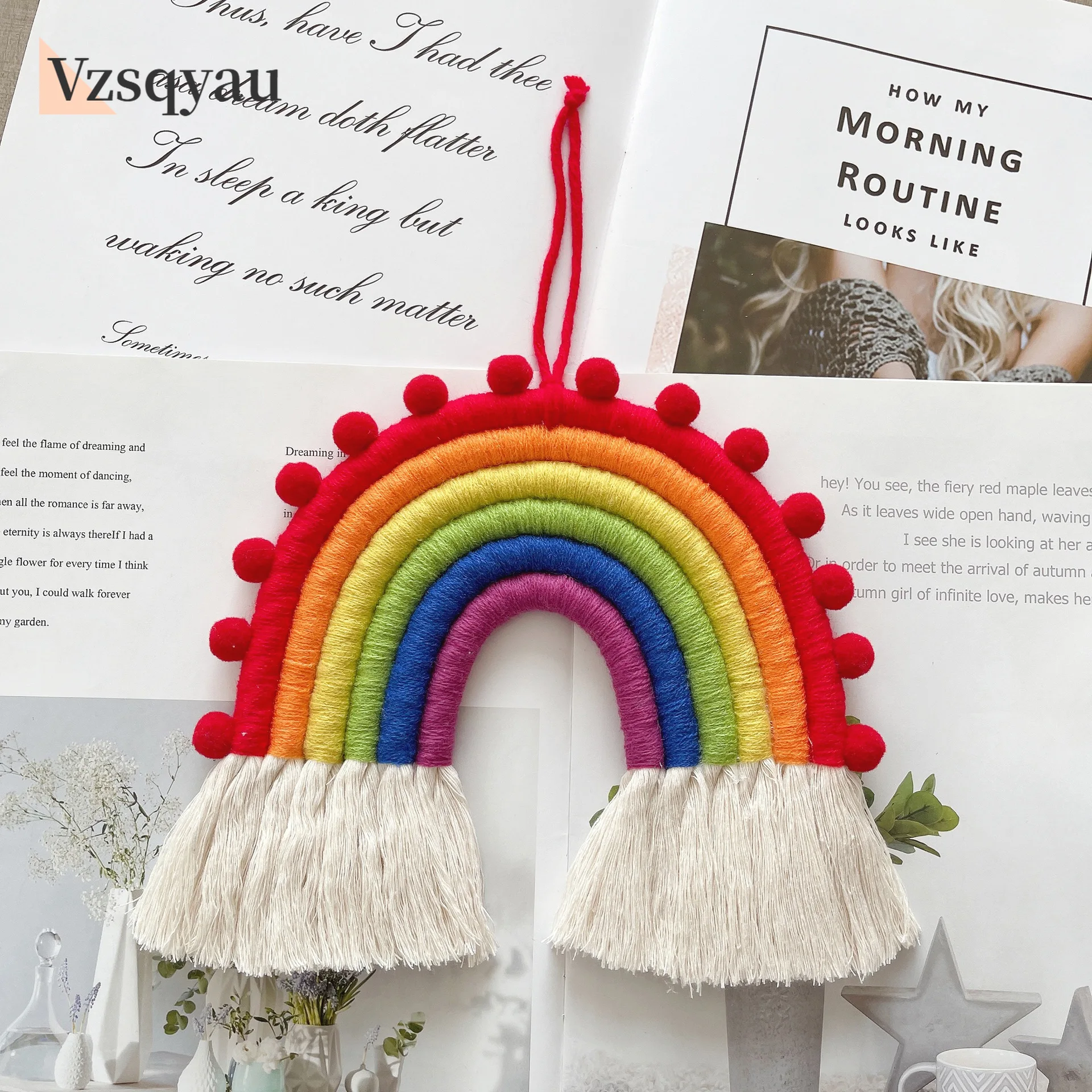 Тканая подвеска с радужной кисточкой ручной работы, украшение для спальни, гостиной, украшение для детской комнаты, стены, мебель для фотографий, подарки
Тканая подвеска с радужной кисточкой ручной работы, украшение для спальни, гостиной, украшение для детской комнаты, стены, мебель для фотографий, подарки