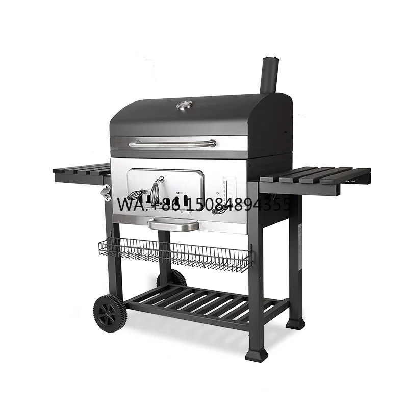 Luxury Balcony Charcoal Barbecue Grill With Adjustable Grill Height
Luxury Balcony Charcoal Barbecue Grill With Adjustable Grill Height
