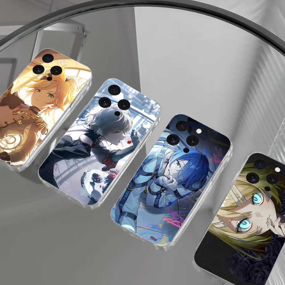 PJSK Kagamine Len Phone Case For Iphone 16 15 11 13 14 Pro Max 7 8 Plus X Xr Xs Max Se2020 12mini Transparent Cover
PJSK Kagamine Len Phone Case For Iphone 16 15 11 13 14 Pro Max 7 8 Plus X Xr Xs Max Se2020 12mini Transparent Cover