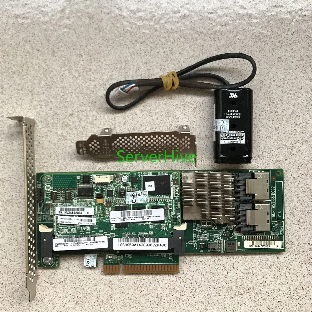 631670-B21 633538-001 G8 Smart Array P420 /1GB FBWC 6Gb 2P SAS
631670-B21 633538-001 G8 Smart Array P420 /1GB FBWC 6Gb 2P SAS
