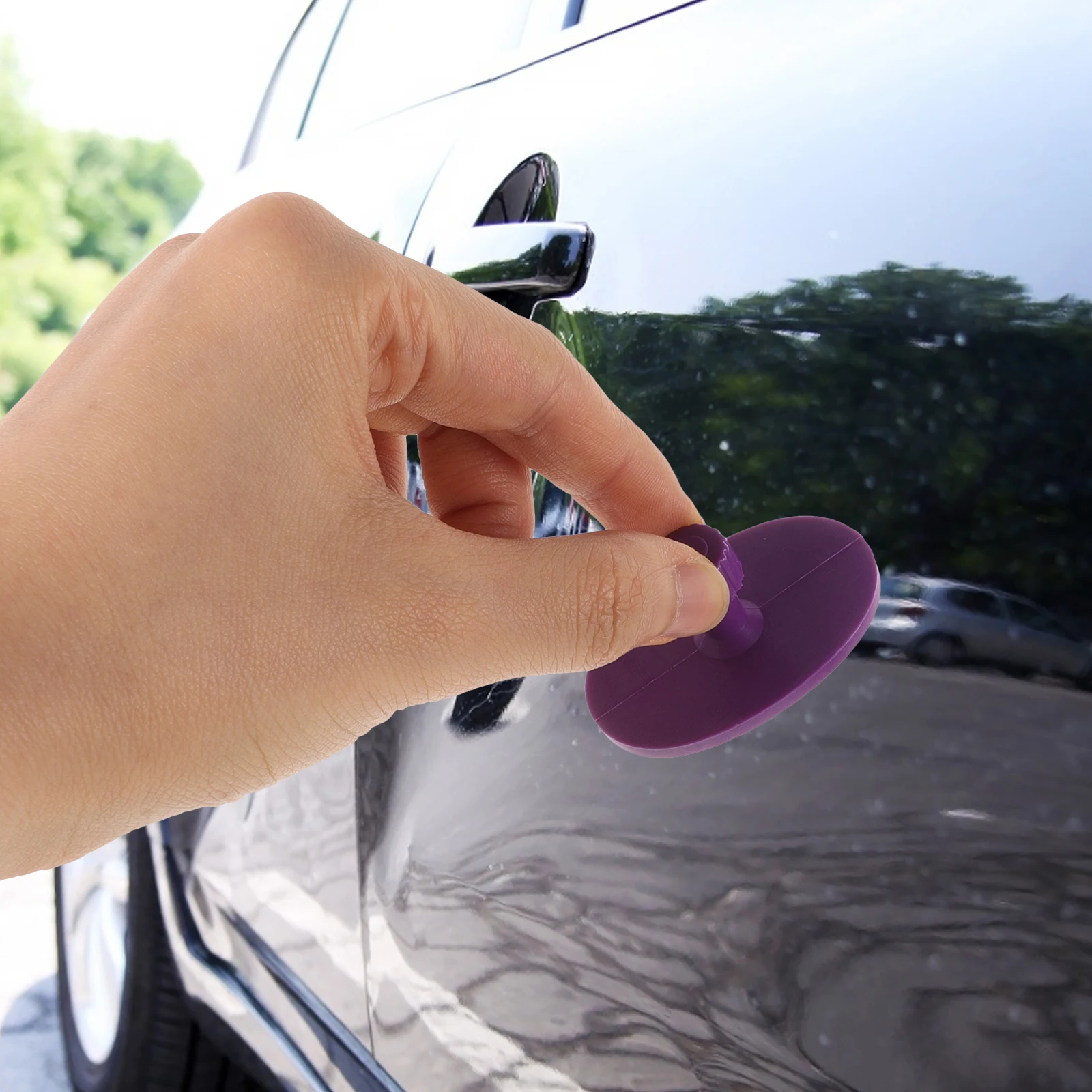 Sheet Metal Tool 24 Repair Kit Purple Dent Puller Tabs Car Body Tools Auto Dent Kit Plastic Refrigerator Removal
Sheet Metal Tool 24 Repair Kit Purple Dent Puller Tabs Car Body Tools Auto Dent Kit Plastic Refrigerator Removal