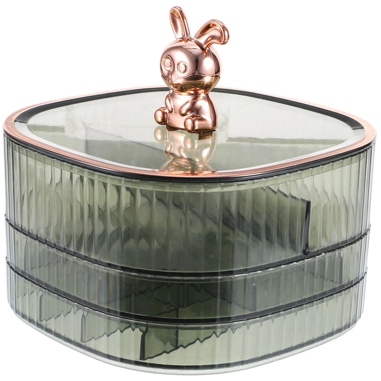 Multi-Layer Jewelry Organizer Box ABS Wooden Display Case Mini Rabbit Statue Jewelry Storage Holder for Rings Necklaces
Multi-Layer Jewelry Organizer Box ABS Wooden Display Case Mini Rabbit Statue Jewelry Storage Holder for Rings Necklaces
