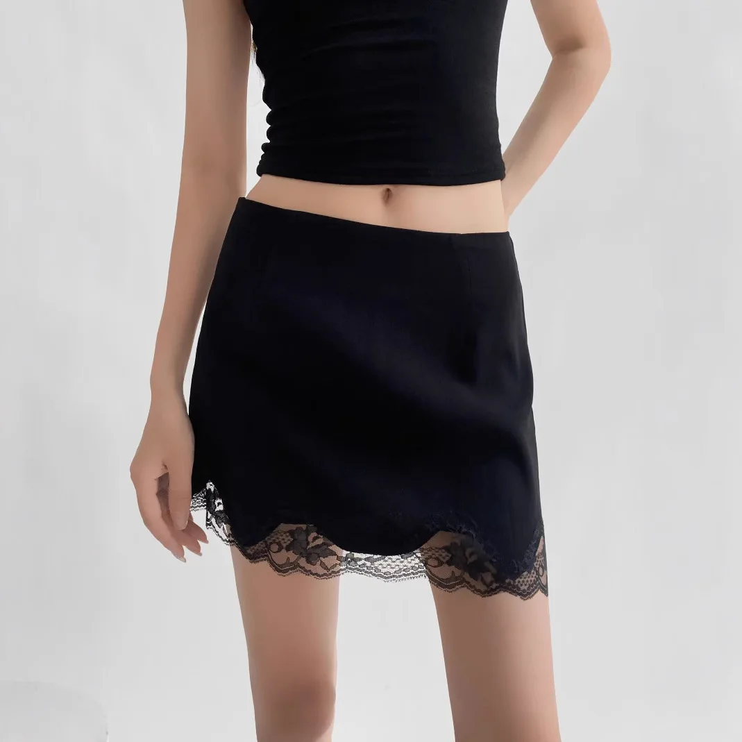 Pure Desire Lace Side Zipper Floral Tight-fitting Hip-hugging Skirt New Summer Style
Pure Desire Lace Side Zipper Floral Tight-fitting Hip-hugging Skirt New Summer Style