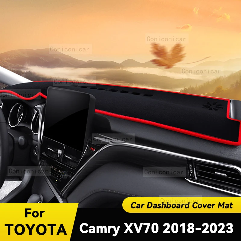 Dashboard Cover Mat Protective Pad For TOYOTA Camry XV70 2018-2023 Car Accessories Dash Board Sunshade Anti-UV Carpet Dashmat
Dashboard Cover Mat Protective Pad For TOYOTA Camry XV70 2018-2023 Car Accessories Dash Board Sunshade Anti-UV Carpet Dashmat