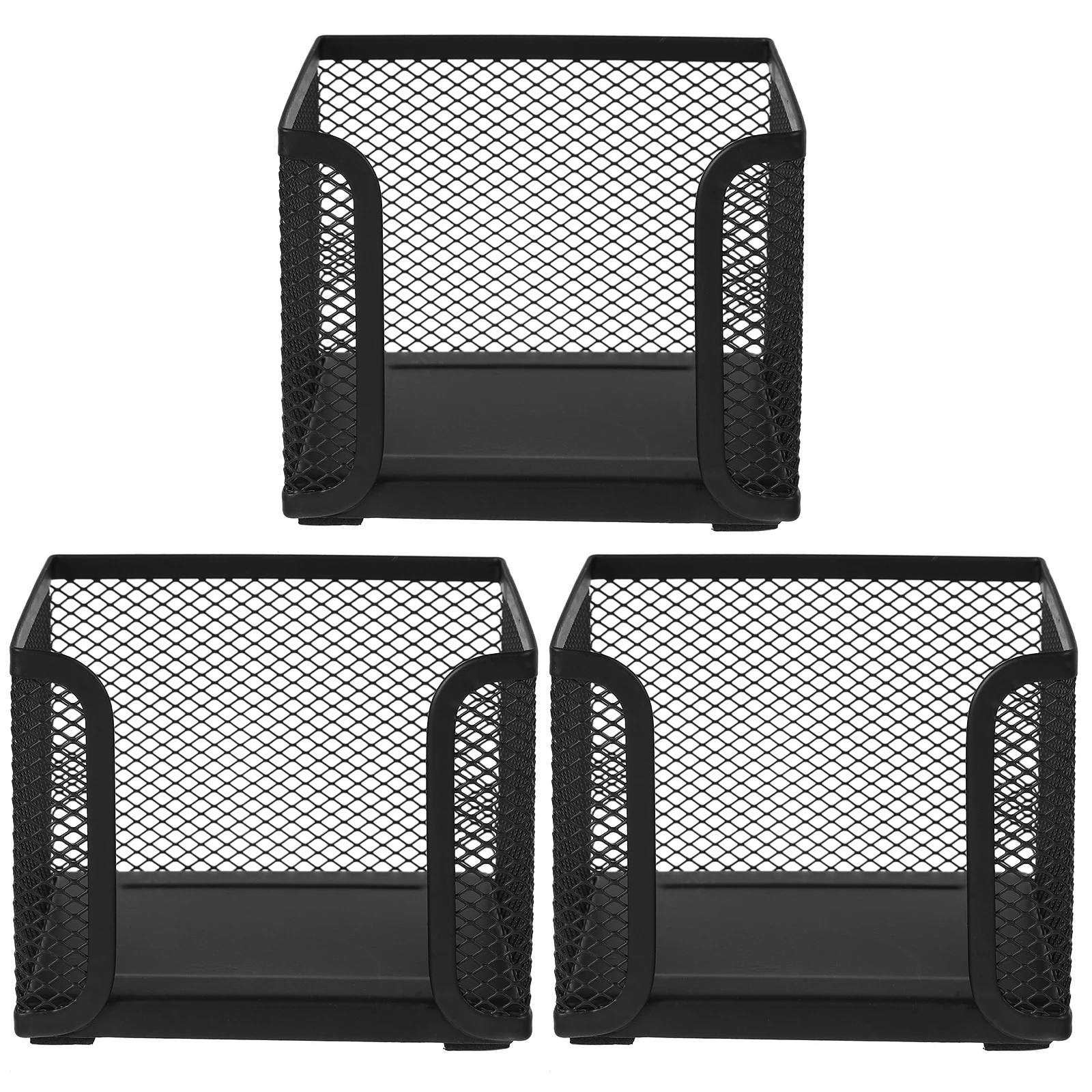 3 Pcs Iron Mesh Notepad Holders Desk Organizer Container Office Storage Mesh Memo Holder Solution
3 Pcs Iron Mesh Notepad Holders Desk Organizer Container Office Storage Mesh Memo Holder Solution