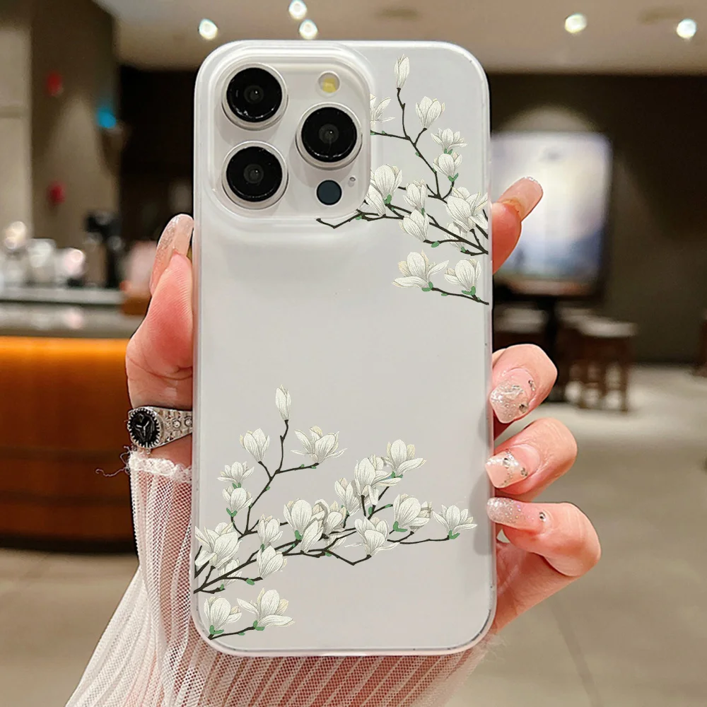 Luxury Silicone Phone Case For iPhone 13 Funda iPhone 11 15 14 12 Pro Max Plus Mini 15pro 13pro Soft Flower Protective TPU Cover
Luxury Silicone Phone Case For iPhone 13 Funda iPhone 11 15 14 12 Pro Max Plus Mini 15pro 13pro Soft Flower Protective TPU Cover
