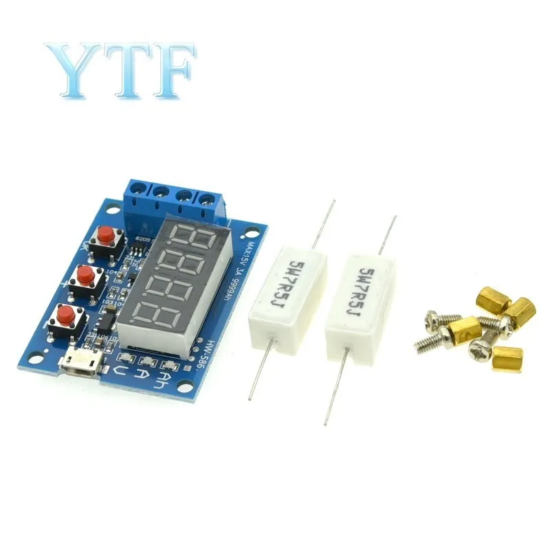 1.2V-12V ZB2L3 18650 Li-ion Lithium Battery Capacity Tester + Resistance Lead-acid Battery Capacity Meter Discharge Tester
1.2V-12V ZB2L3 18650 Li-ion Lithium Battery Capacity Tester + Resistance Lead-acid Battery Capacity Meter Discharge Tester