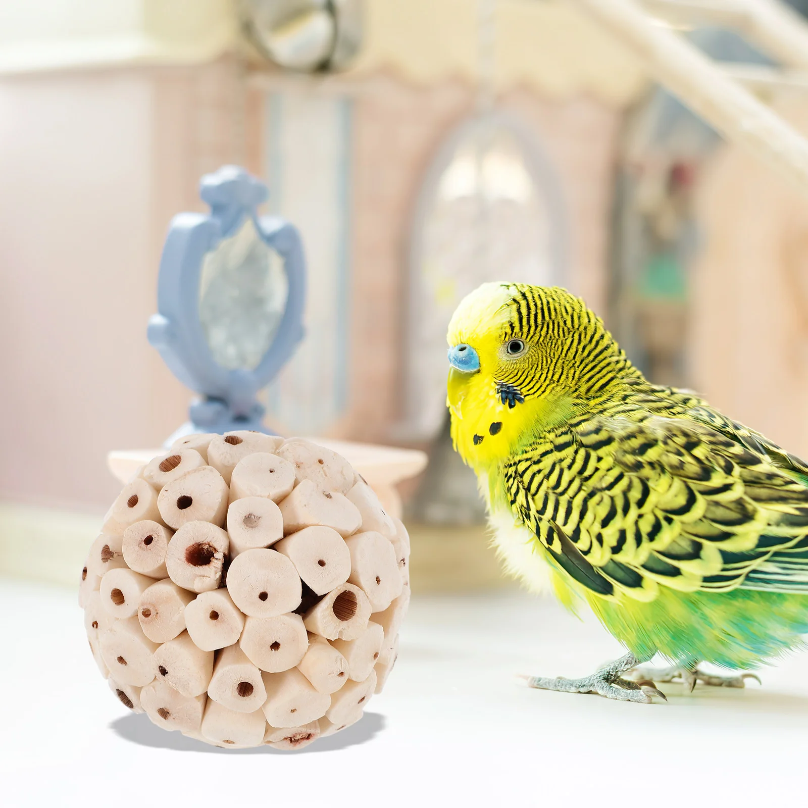 6 Pcs Toy Parrot Foraging Bird Shredding Rat Toys Chewing Pet Chinchilla Bunny Rabbits
6 Pcs Toy Parrot Foraging Bird Shredding Rat Toys Chewing Pet Chinchilla Bunny Rabbits