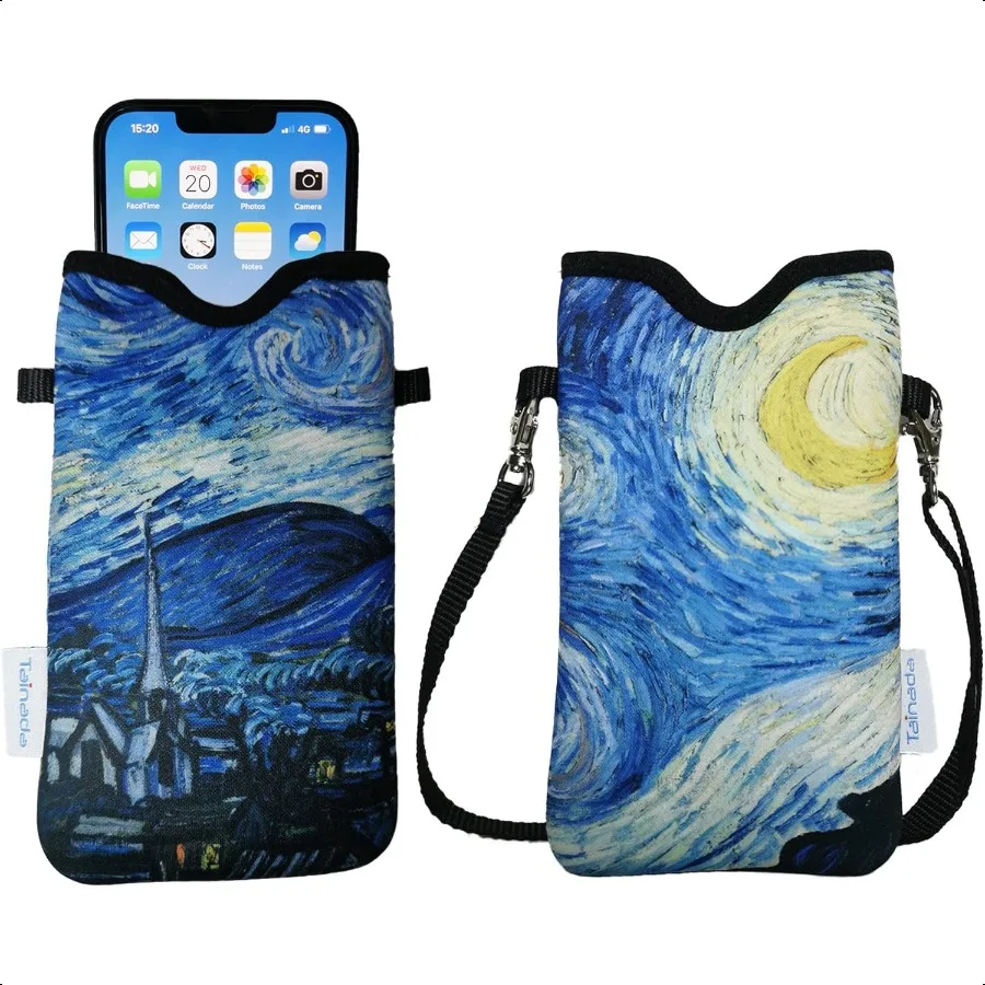 Tainada Neoprene Phone Sleeve Pouch Case Bag for Men Women w Crossbody Strap Neck Lanyard for iPhone 16 15 14 Pro Max 16 15 Plu
Tainada Neoprene Phone Sleeve Pouch Case Bag for Men Women w Crossbody Strap Neck Lanyard for iPhone 16 15 14 Pro Max 16 15 Plu