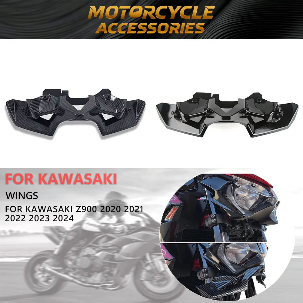 Z900 Motorcycle Naked Front Spoiler Winglet Aerodynamic Wing Kit Spoiler Fir for Kawasaki Z900 2020 2021 2022 2023 2024
Z900 Motorcycle Naked Front Spoiler Winglet Aerodynamic Wing Kit Spoiler Fir for Kawasaki Z900 2020 2021 2022 2023 2024