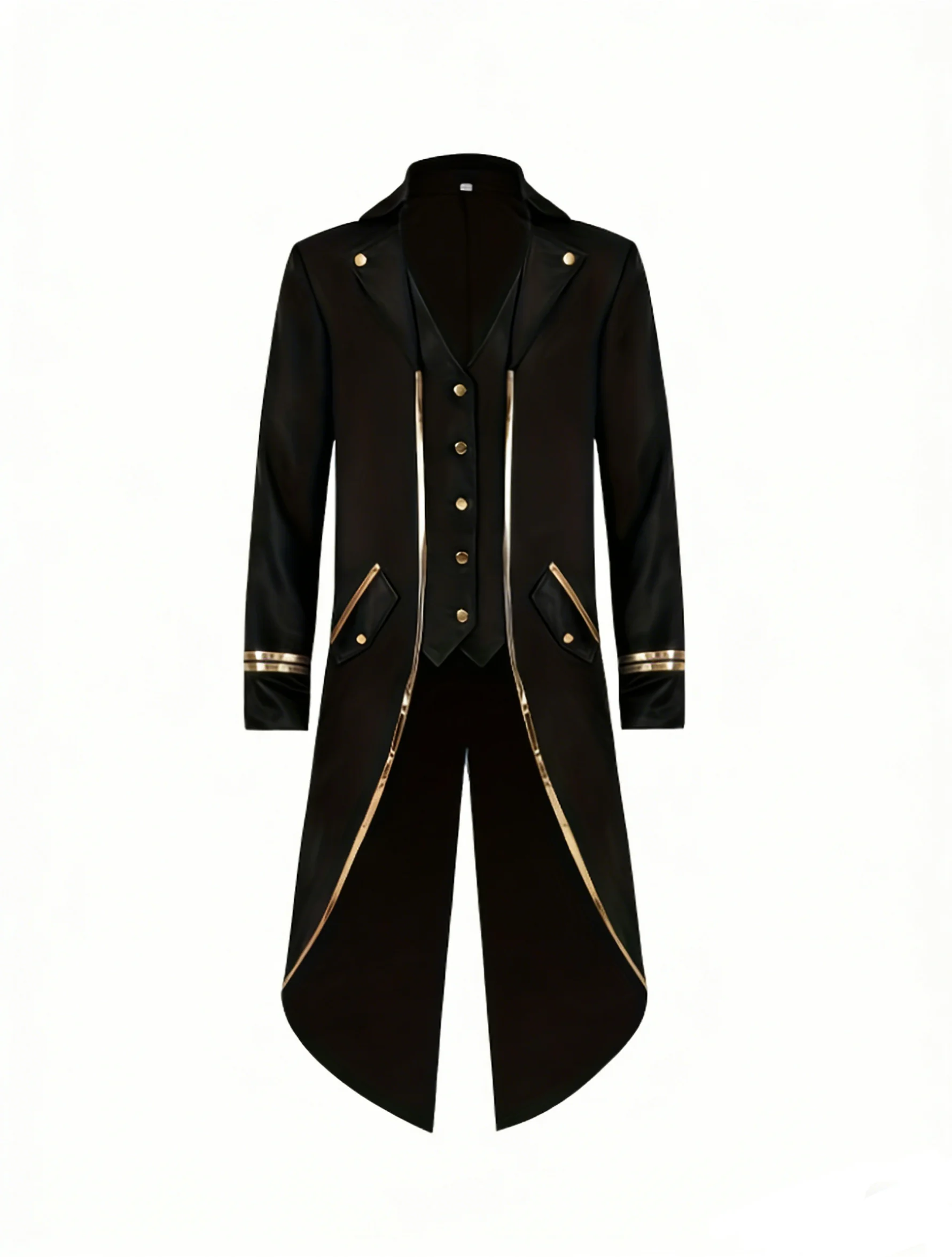 Retro Court Style British Gentleman High-end Performance Halloween Cosplay Stage Banquet Party Magician Punk Style
Retro Court Style British Gentleman High-end Performance Halloween Cosplay Stage Banquet Party Magician Punk Style
