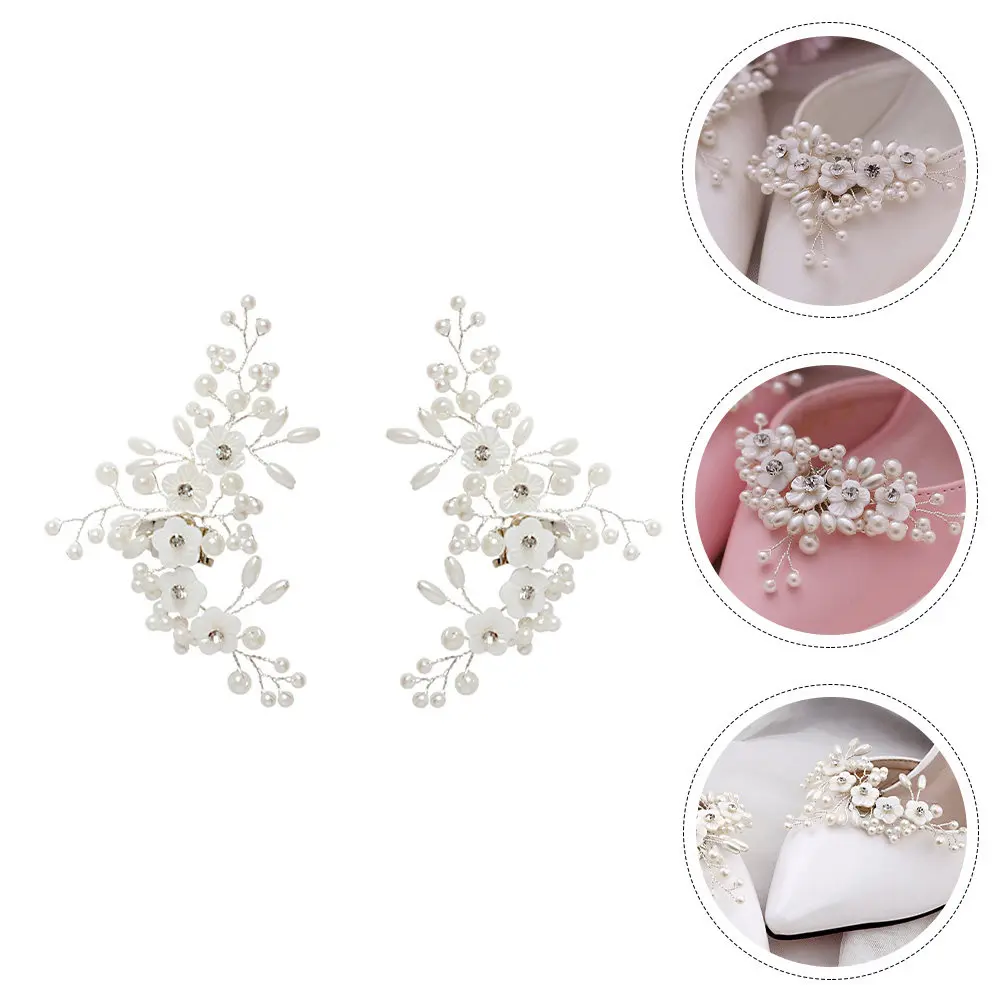 1Pair Shell Pearl Shoe Buckles Fine Workmanship Elegant Shoe Clips Wedding Bridal Decor Flats Boots High Heels
1Pair Shell Pearl Shoe Buckles Fine Workmanship Elegant Shoe Clips Wedding Bridal Decor Flats Boots High Heels