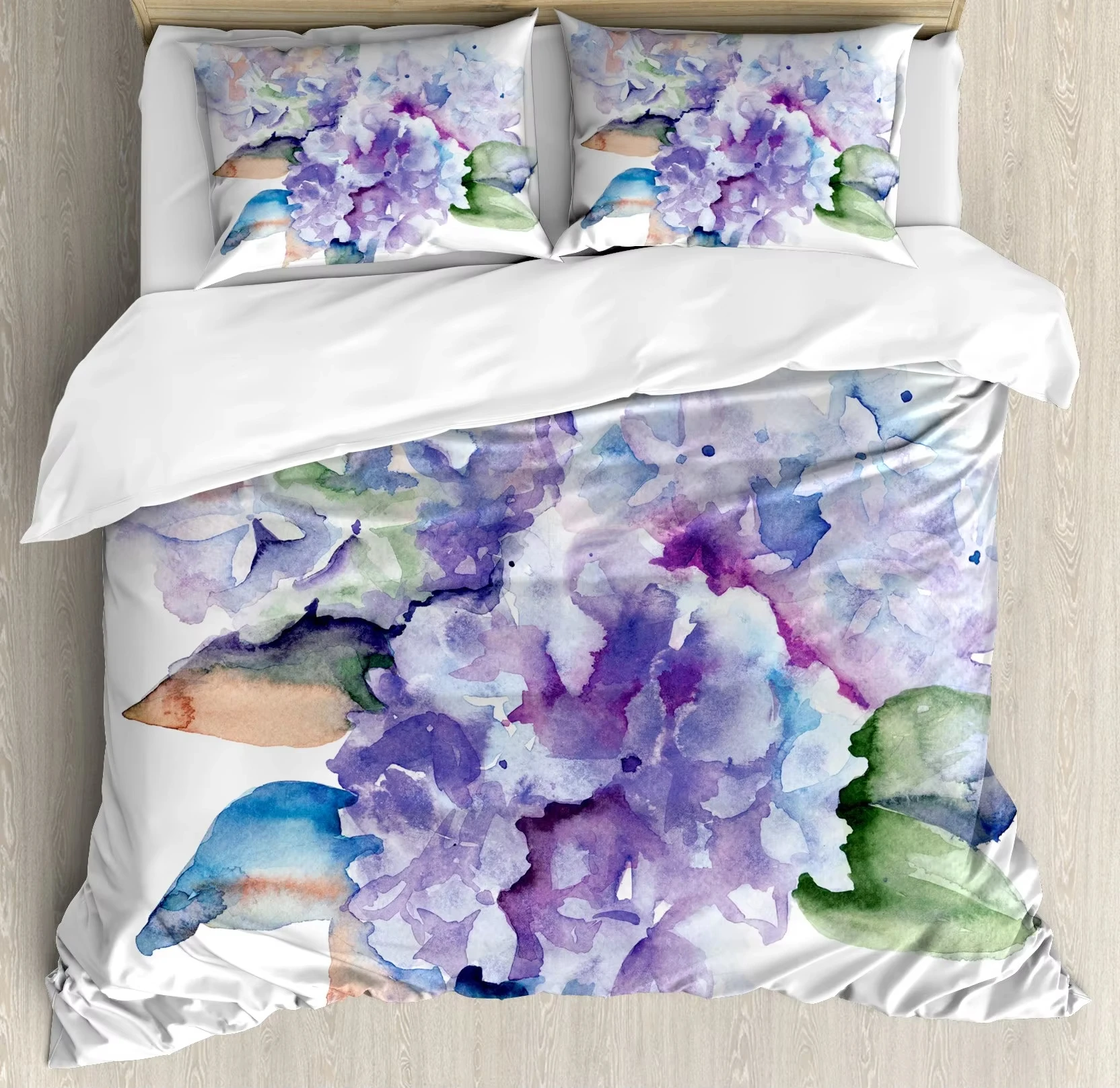 Watercolor Botanical Floral Duvet Cover Set Purple Plant Flower Printed Bedding Set Girls Women Decor 2/3 Piece Comforter Covers
Watercolor Botanical Floral Duvet Cover Set Purple Plant Flower Printed Bedding Set Girls Women Decor 2/3 Piece Comforter Covers