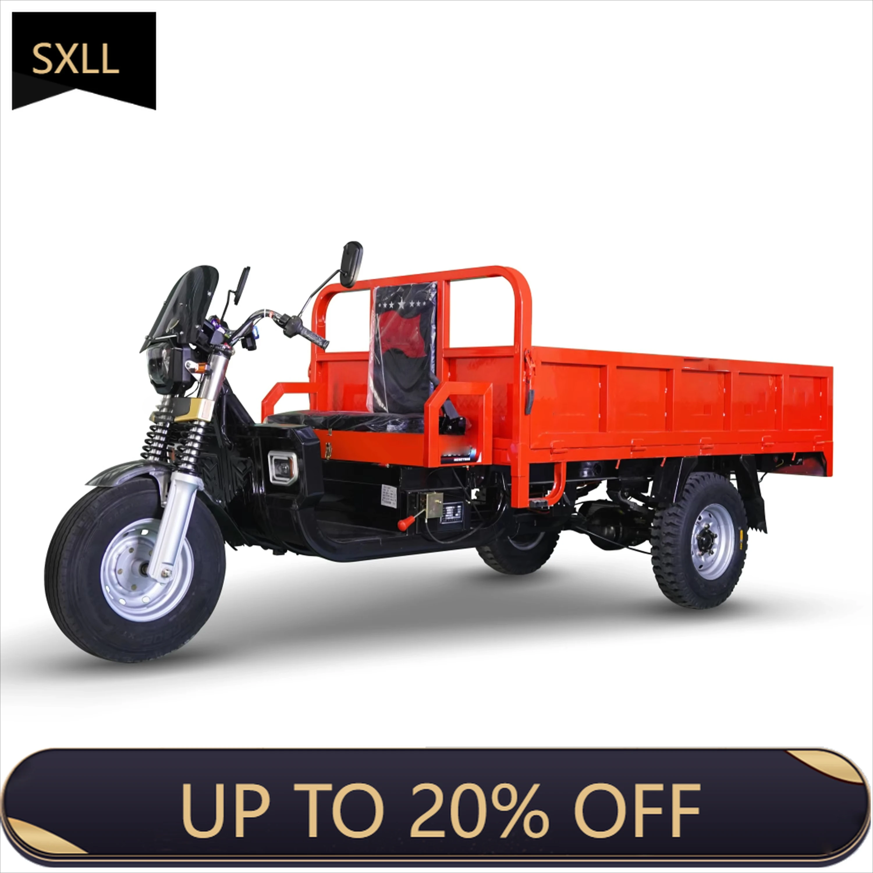 SXLL Manufacturer's high-power 3-wheel electric freight tricycle for transporting goods
SXLL Manufacturer's high-power 3-wheel electric freight tricycle for transporting goods
