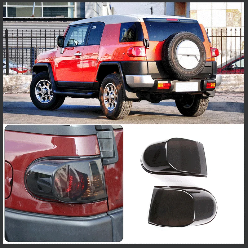 Для 2007-2021 Toyota FJ Cruiser ABS Автомобильный задний фонарь тормозной индикатор затемненный корпус Защитная крышка автомобильные внешние аксессуары
Для 2007-2021 Toyota FJ Cruiser ABS Автомобильный задний фонарь тормозной индикатор затемненный корпус Защитная крышка автомобильные внешние аксессуары
