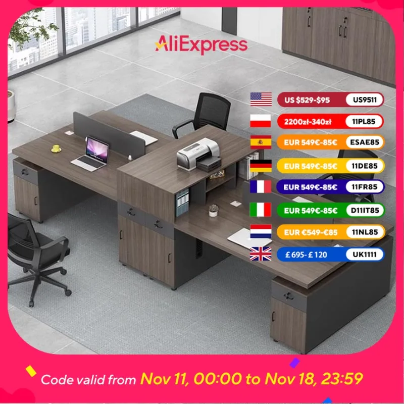 Large Office Computer Table Study Wide Bedroom Wooden Side Computer Desks Storage Executive Scrivania Gaming Office Furniture
Large Office Computer Table Study Wide Bedroom Wooden Side Computer Desks Storage Executive Scrivania Gaming Office Furniture