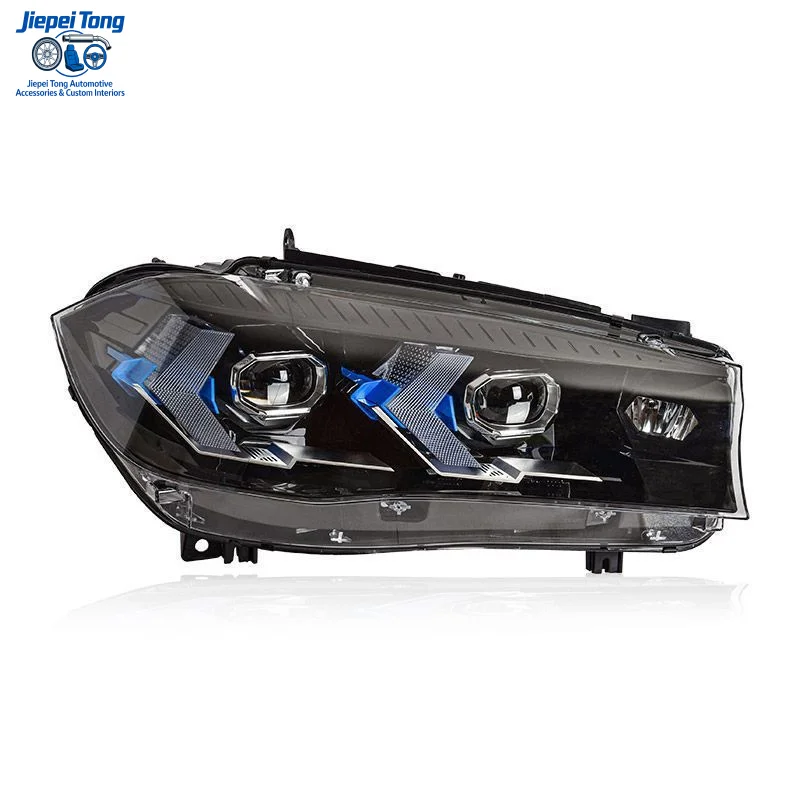 Подходит для BMW X5 (F15) 2014-2018 годов выпуска: Новая модифицированная фара в сборе с дневными ходовыми огнями и светодиодными указателями поворота
Подходит для BMW X5 (F15) 2014-2018 годов выпуска: Новая модифицированная фара в сборе с дневными ходовыми огнями и светодиодными указателями поворота