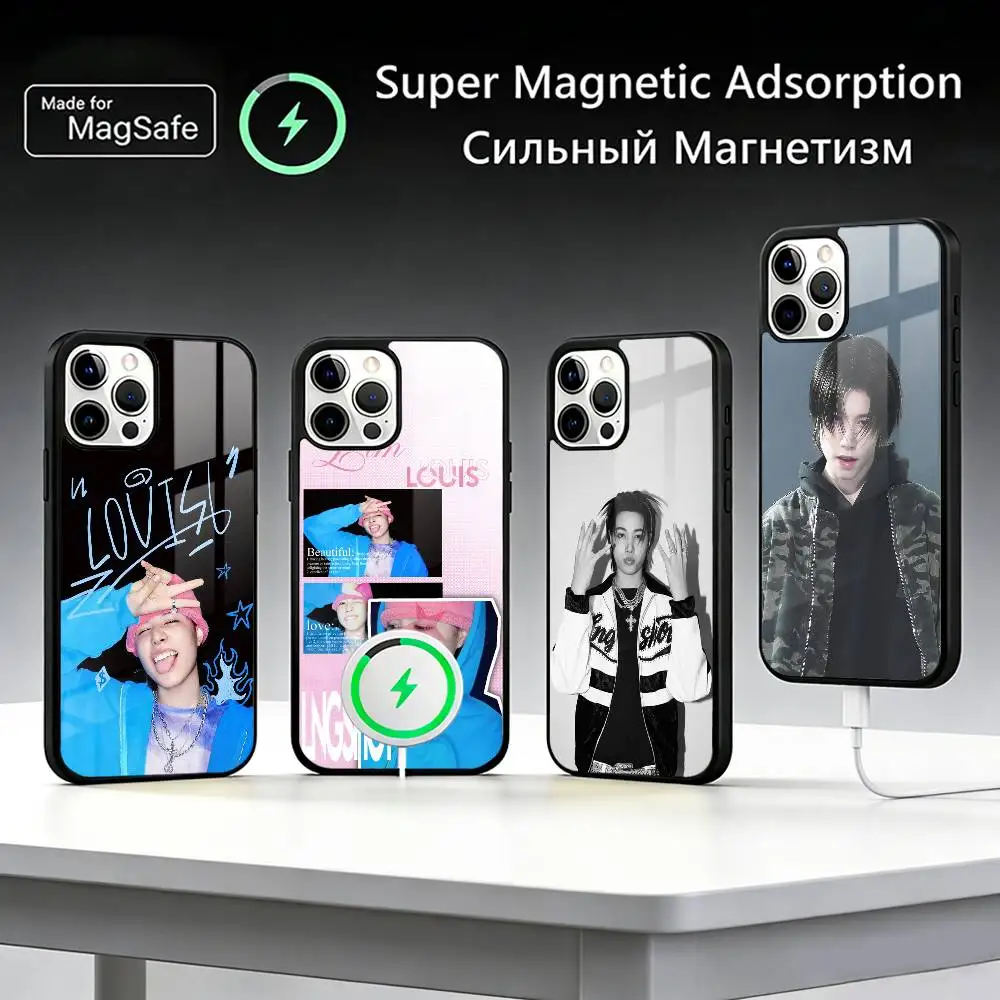 LOUIS LNGSHOT Magnetic Wireless Charging Phone Case for iPhone 17/16/15/14/13/12/11 pro Max Compatible with Multiple Models
LOUIS LNGSHOT Magnetic Wireless Charging Phone Case for iPhone 17/16/15/14/13/12/11 pro Max Compatible with Multiple Models