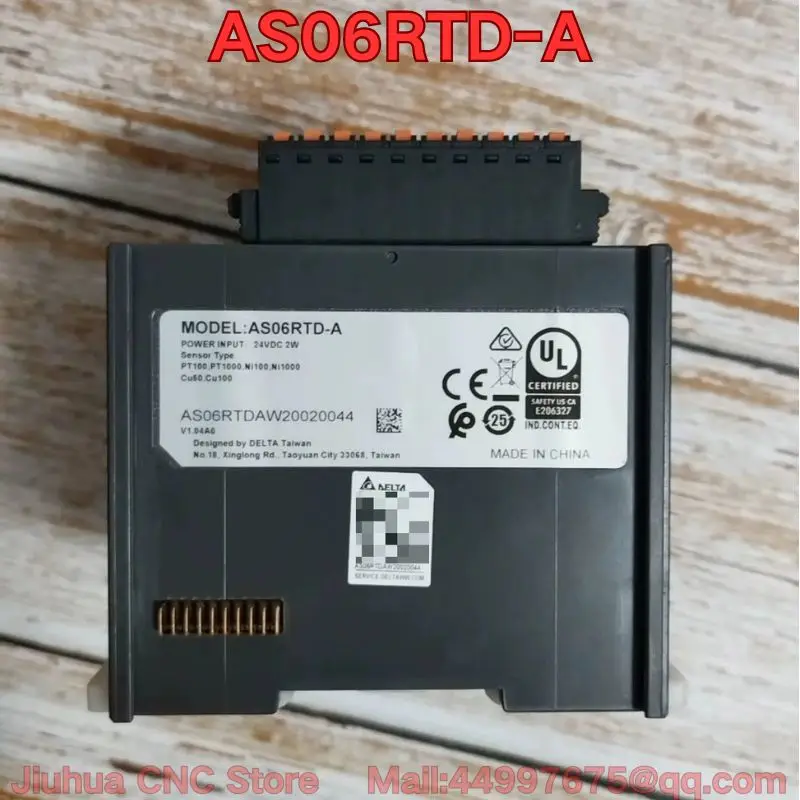 Бывший в употреблении функциональный тест модуля ПЛК AS06RTD-A нормально. Новейшая цена 2026 года.
Бывший в употреблении функциональный тест модуля ПЛК AS06RTD-A нормально. Новейшая цена 2026 года.